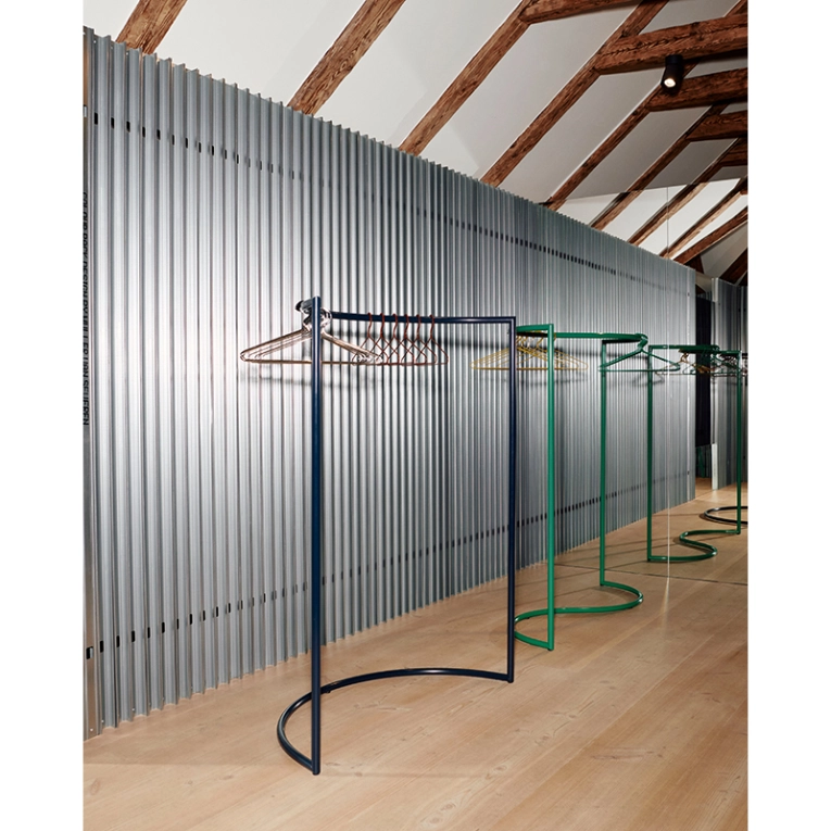 Porte-manteau Porte-manteau COLOUR RACK C SHAPE Rouge marron HAY
