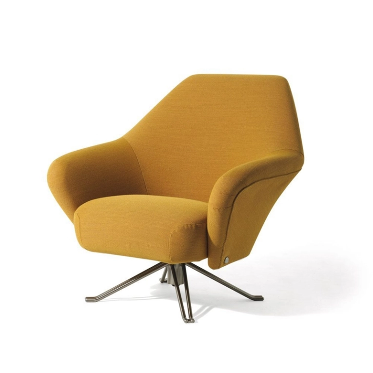 Fauteuil P32 Jaune moutarde 2B TECNO