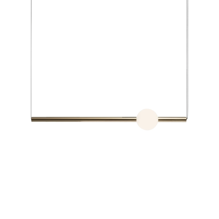 Suspension ORION GLOBE LIGHT Doré LEE BROOM