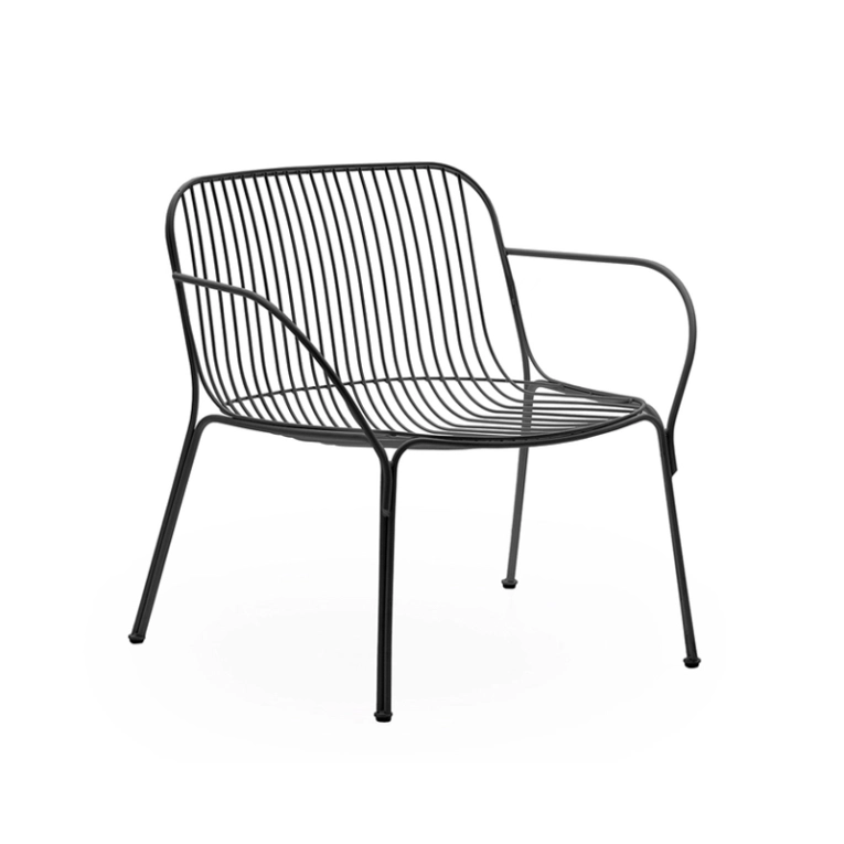 Fauteuil extérieur Fauteuil HIRAY Noir KARTELL