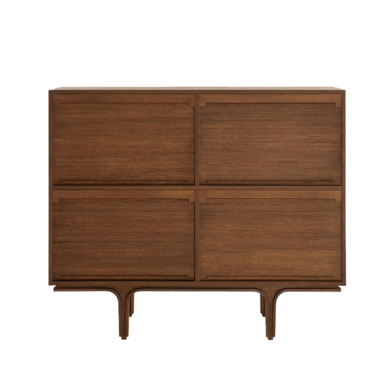 Meuble de rangement SERIE 500/4 Noyer TACCHINI