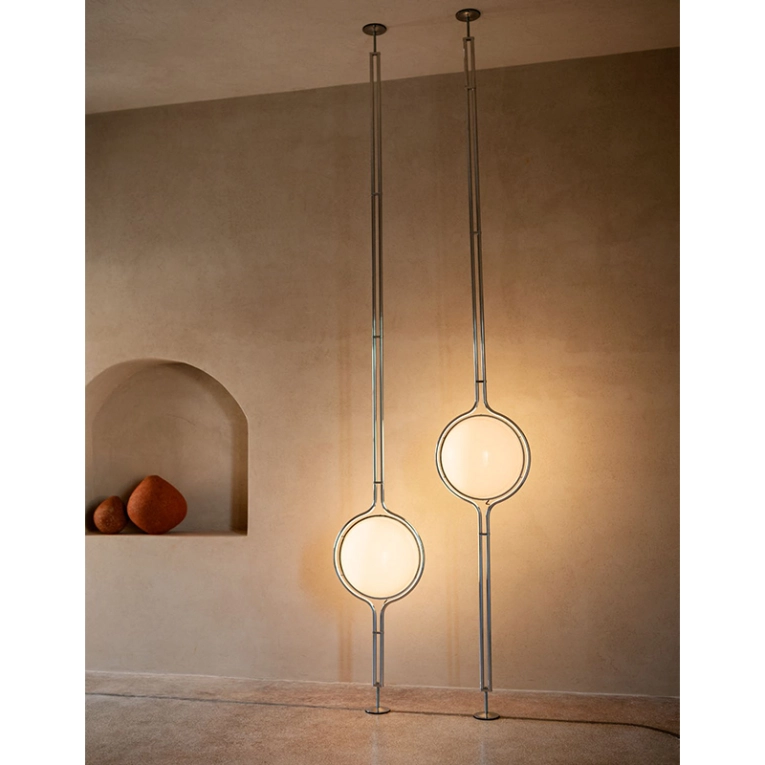 Lampadaire DANA B Chrome TACCHINI