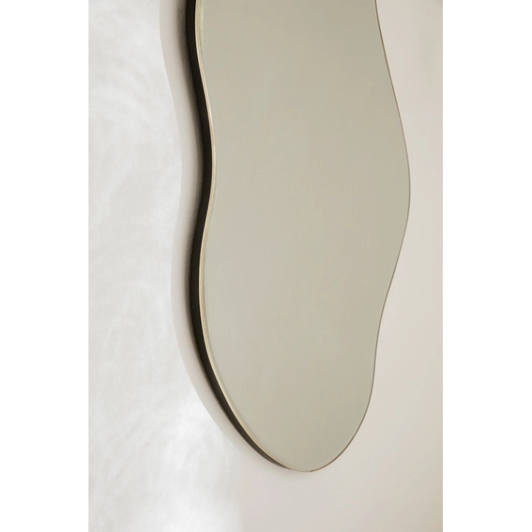 Miroir Miroir POND L Laiton FERM LIVING