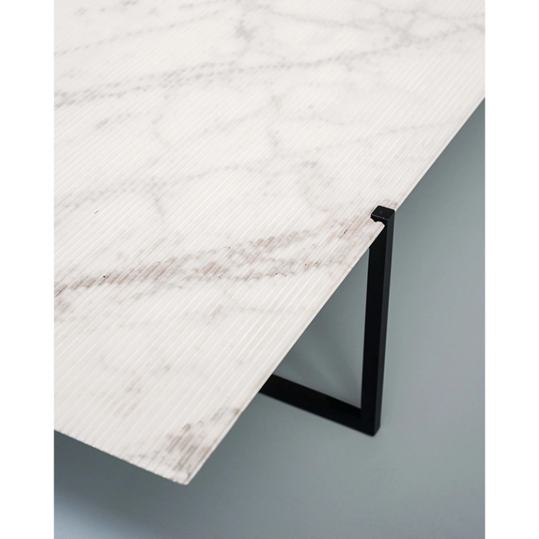 Table basse ICARO Blanc BAXTER MADE IN ITALY