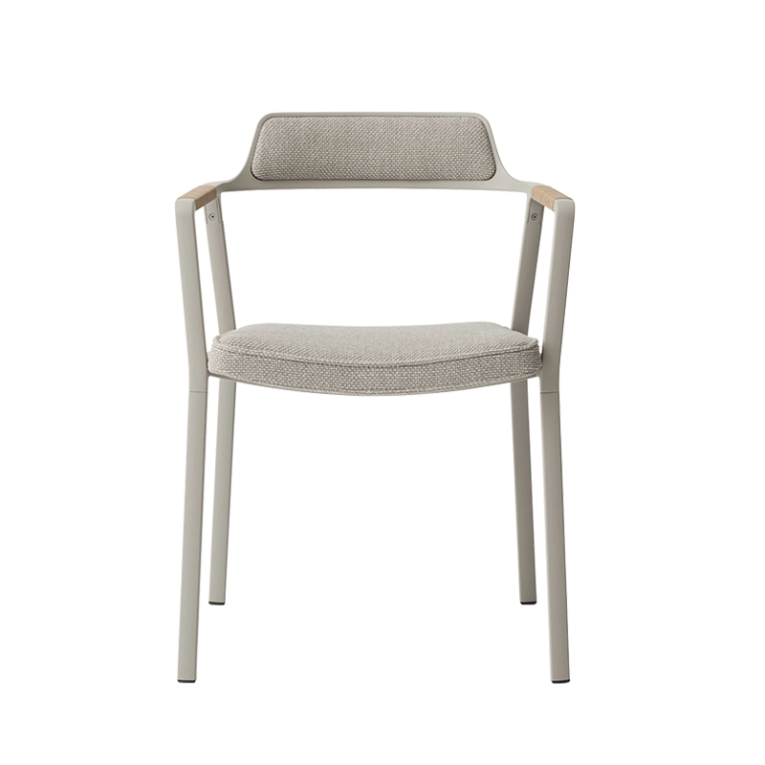 Chaise extérieur OPEN AIR Meadow gris clair VIPP