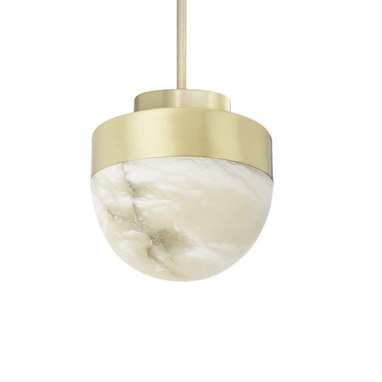 Suspension LUCID 200 Laiton satiné CTO LIGHTING