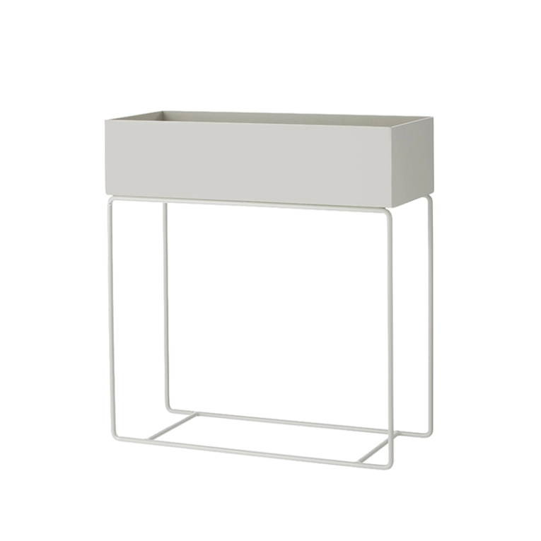 Meuble de rangement Jardinière PLANT BOX Gris clair FERM LIVING
