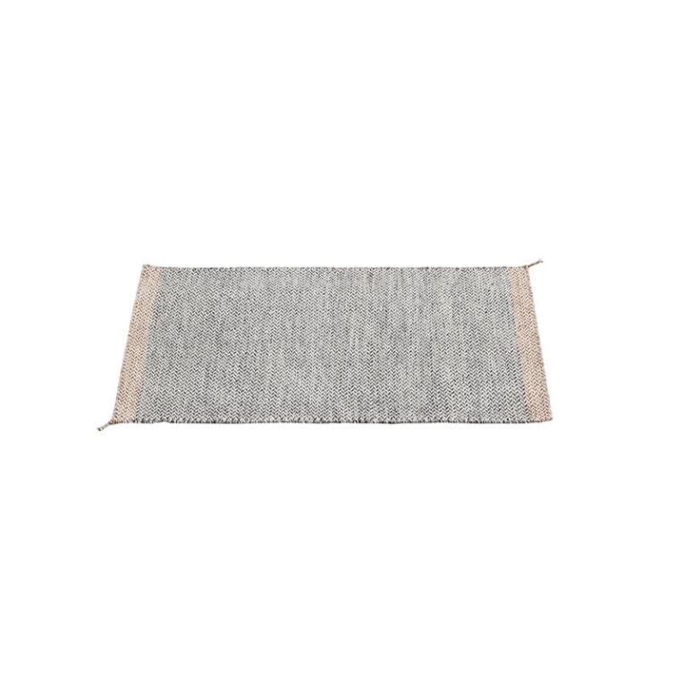 Tapis Tapis PLY 85x140 Noir et blanc MUUTO