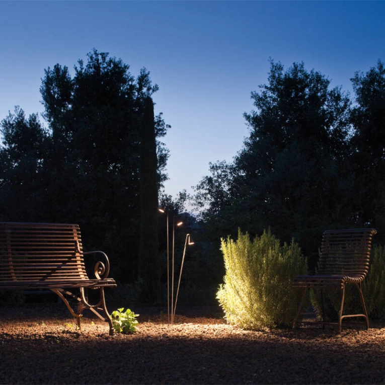 Luminaire extérieur Lampadaire BRISA 4635 Kaki VIBIA