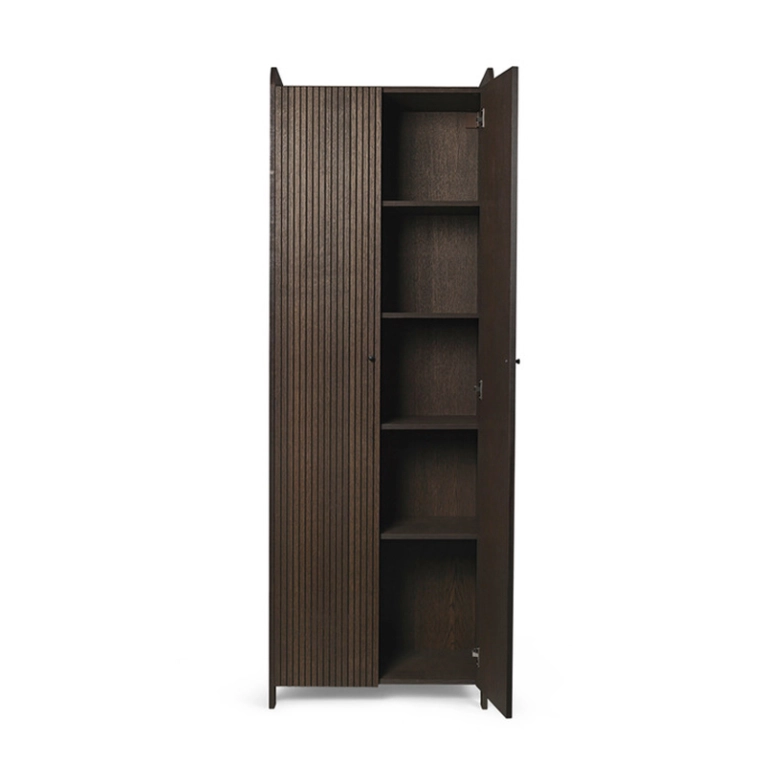 Meuble de rangement SILL TALL Chêne foncé Chêne foncé FERM LIVING