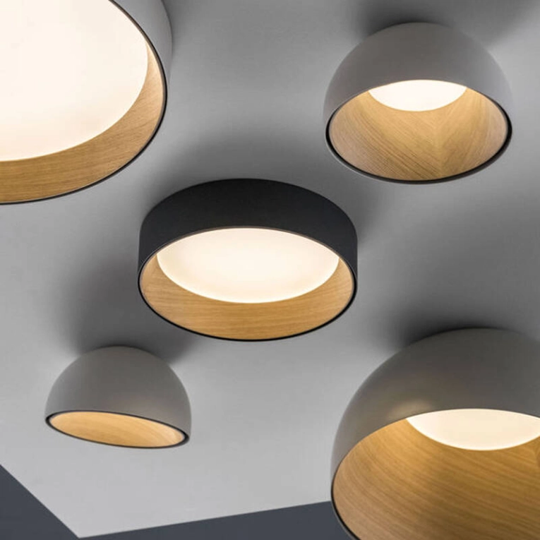 Plafonnier DUO 4878 Ø 70 Blanc VIBIA