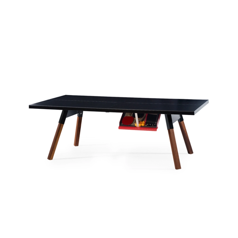 Table entreprise Table de ping-pong YOU AND ME Noir RS BARCELONA