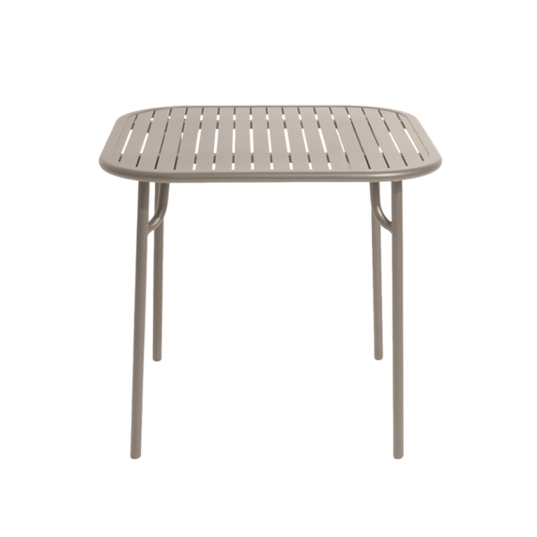 Table extérieur WEEK-END 85x85 Dune PETITE FRITURE