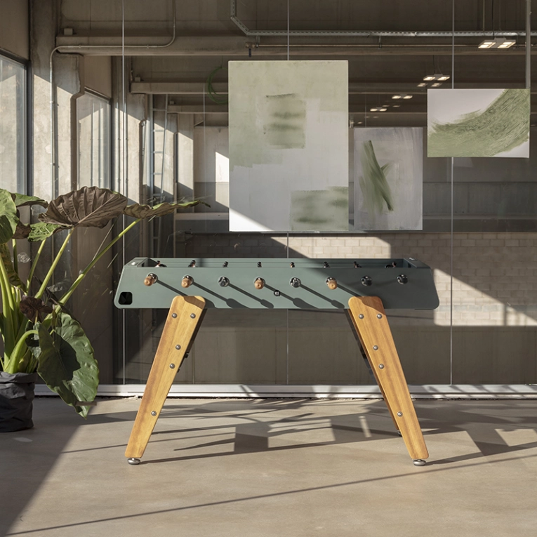 Détente Baby-foot RS3 WOOD Vert RS BARCELONA