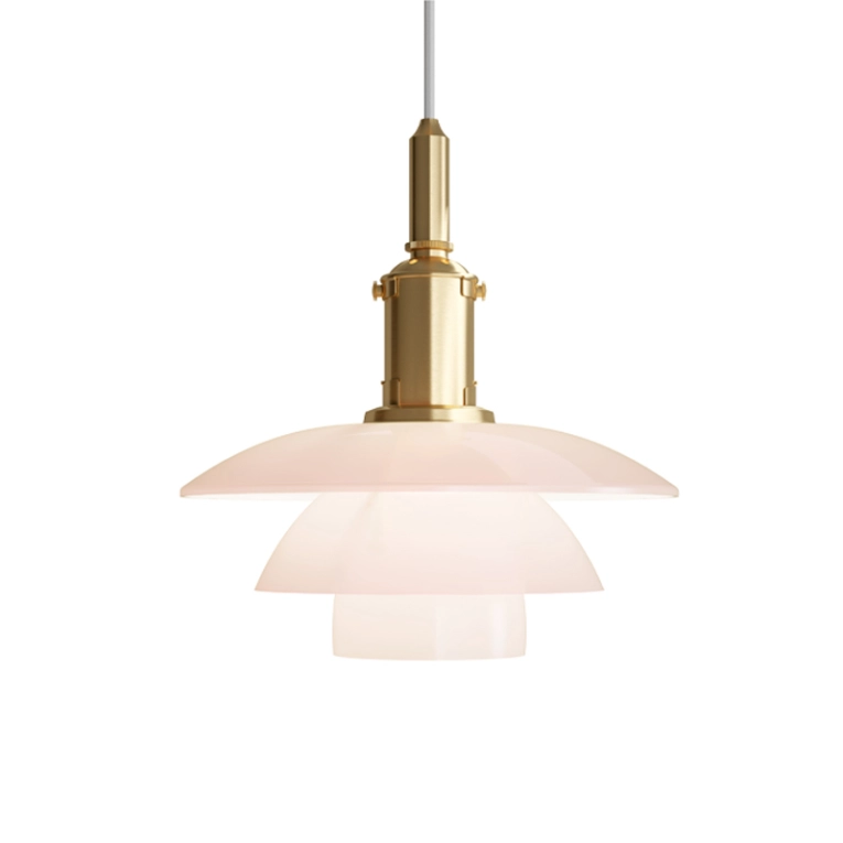 Suspension PH 3/3 Pale Rose Rose pâle LOUIS POULSEN