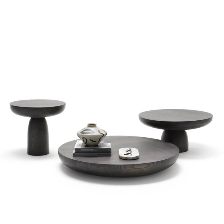 Table basse OLO WOOD Ø 100 Moka MOGG