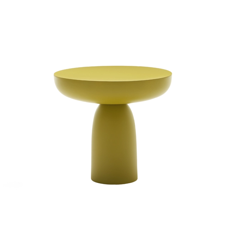 Table d'appoint guéridon OLO COLOURS Ø 50 Jaune curry MOGG