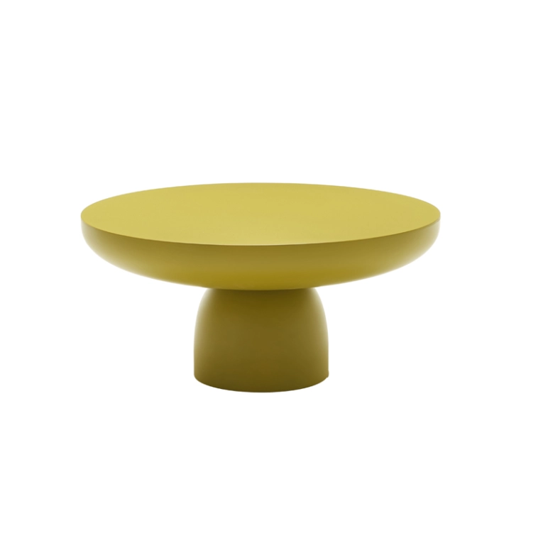 Table basse OLO COLOURS Ø 70 Jaune curry MOGG