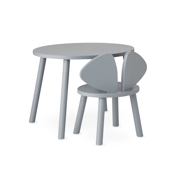Table enfant Table enfant MOUSE 2 à 5 ans Gris NOFRED