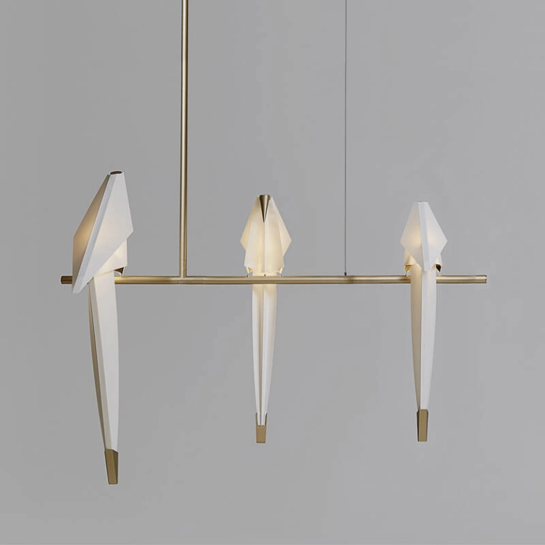 Suspension PERCH BRANCH L 73 Blanc MOOOI