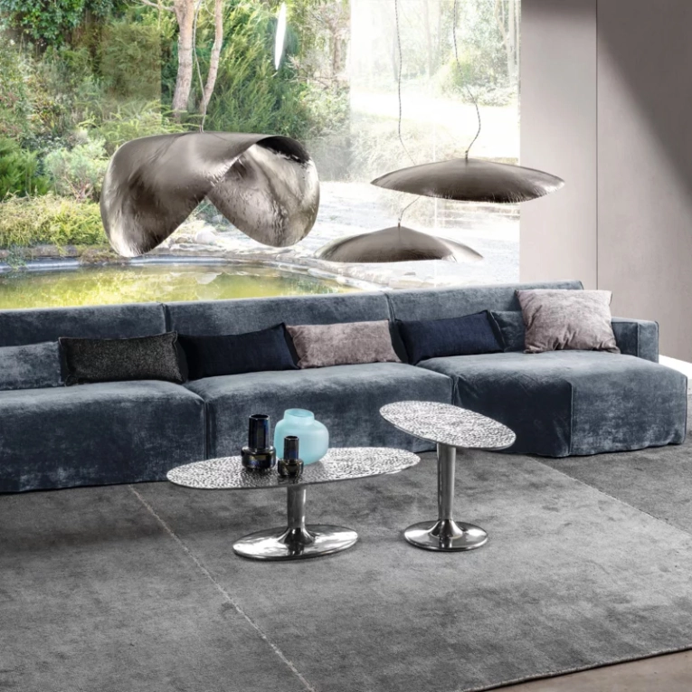 Table basse NEXT 147 Aluminium GERVASONI
