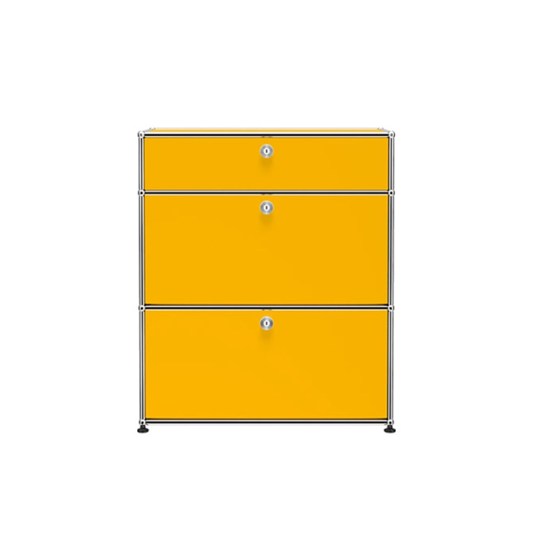 Meuble de rangement USM HALLER M25 Jaune or USM HALLER