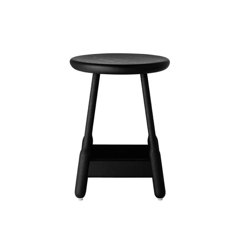 Tabouret ALBERT STOOL Noir MASSPRODUCTIONS