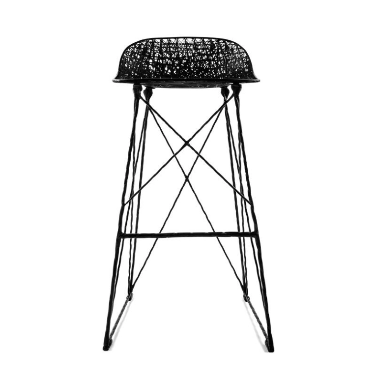 Tabouret haut CARBON Tabouret Noir MOOOI