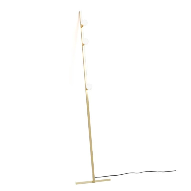 Lampadaire DOT LIGNE SOL Laiton LAMBERT & FILS