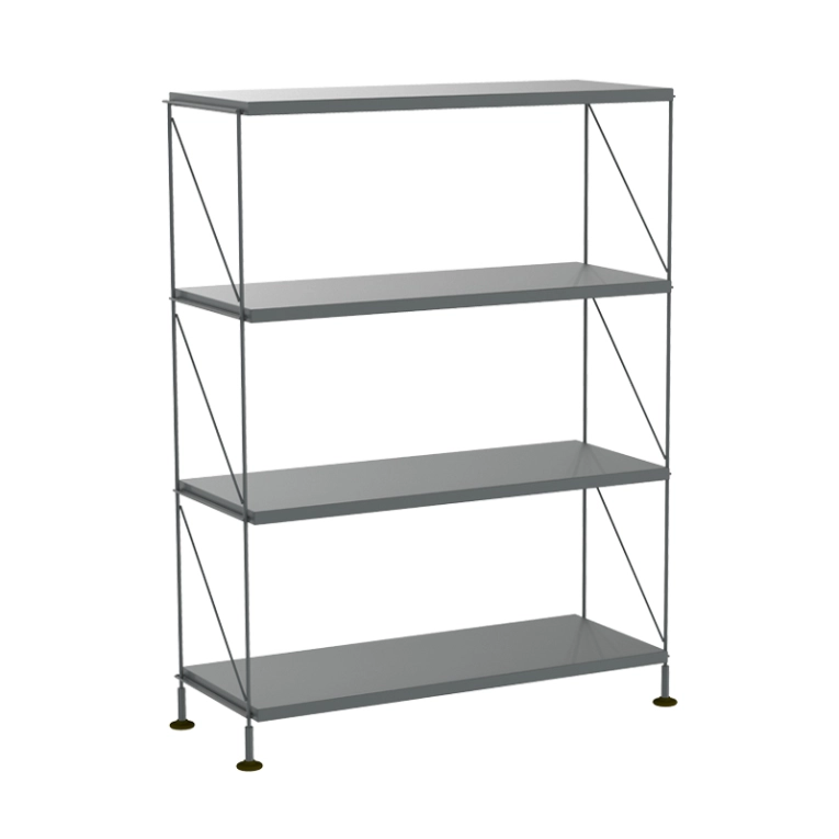 Etagère TRIA PACK sur pieds Gris MOBLES 114