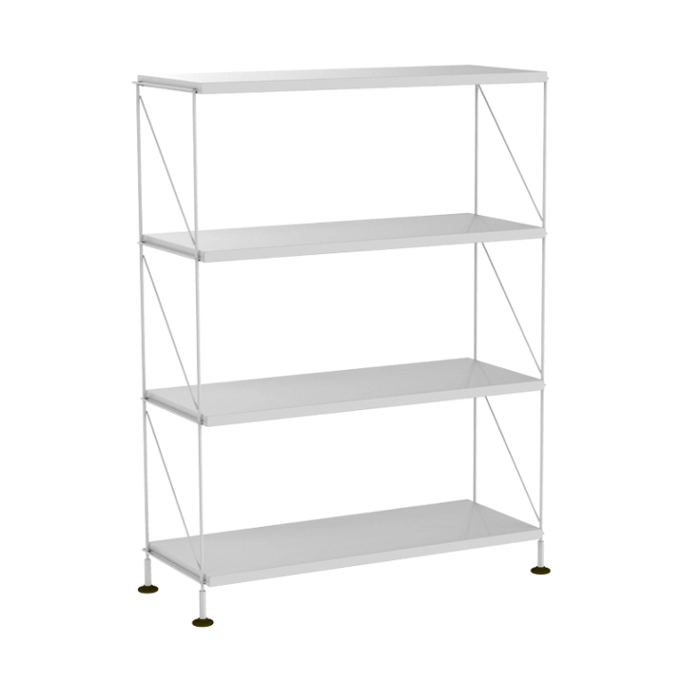 Etagère TRIA PACK sur pieds Blanc MOBLES 114