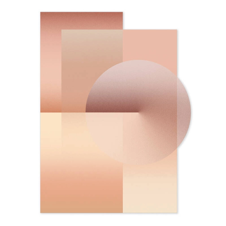 Tapis COLOUR DIAL Angular Cuivre MOOOI