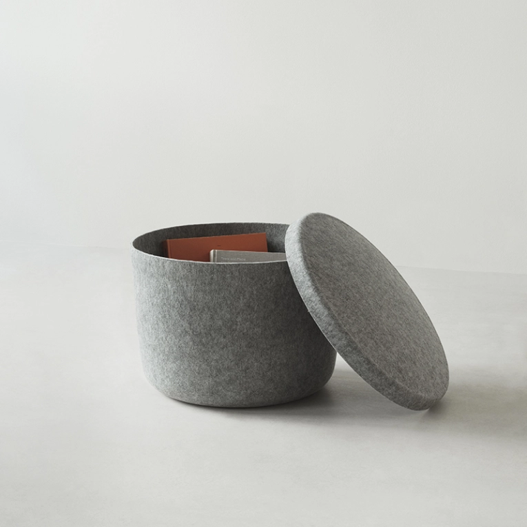 Pouf HIDE Small Gris Normann Copenhagen