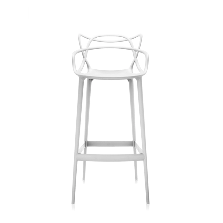 Tabouret haut MASTERS H 75 Blanc KARTELL