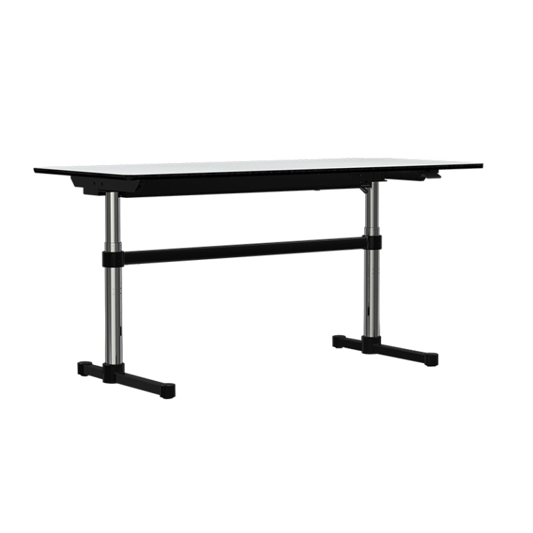 Bureau KITOS M Stratifié gris perle USM HALLER