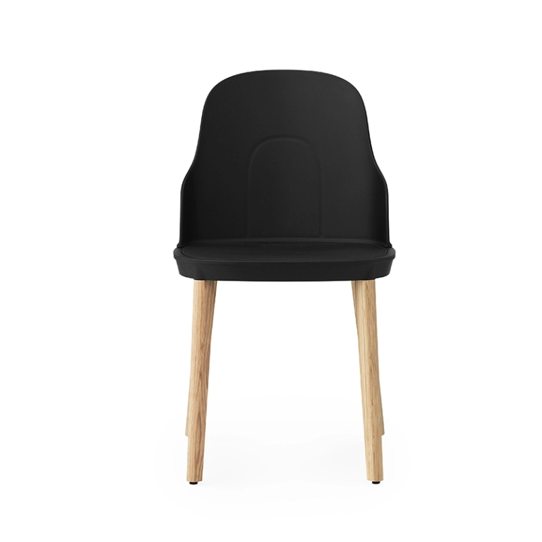 Chaise ALLEZ pieds chêne Noir Normann Copenhagen