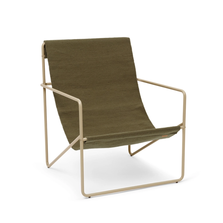 Fauteuil DESERT Olive FERM LIVING