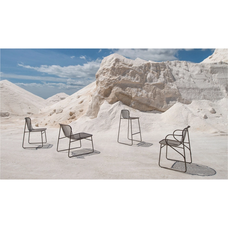 Chaise extérieur RIVIERA Blanc EMU