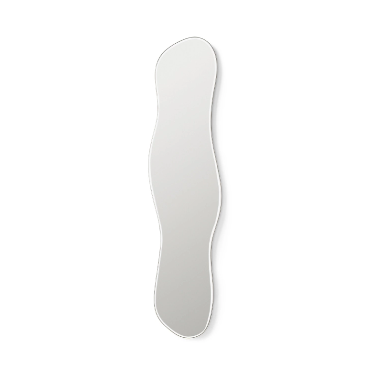 Miroir Miroir POND H 165 Chrome foncé FERM LIVING