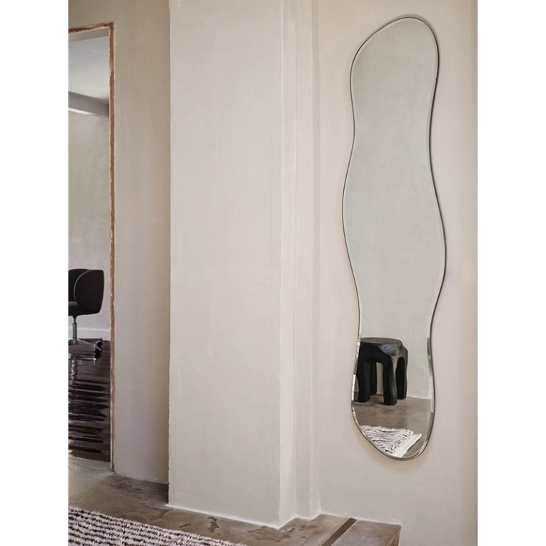 Miroir Miroir POND H 165 Chrome foncé FERM LIVING