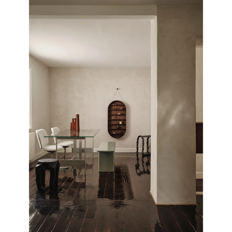 Banc RINK L 200 Coquille d'oeuf FERM LIVING