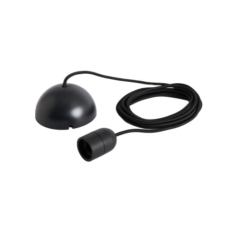 Accessoire luminaire Système électrique pour suspension COMMON Noir HAY