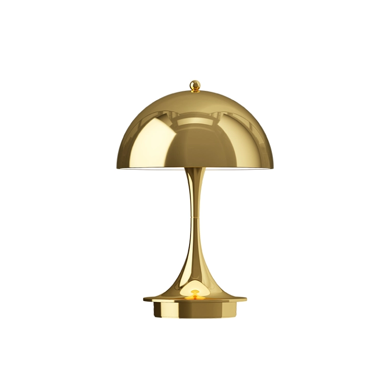 Lampe sans fil PANTHELLA 160 PORTABLE V3 Laiton LOUIS POULSEN
