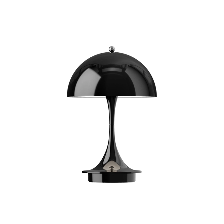 Lampe sans fil PANTHELLA 160 PORTABLE V3 Noir opaque LOUIS POULSEN