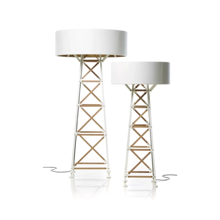 Lampadaire CONSTRUCTION Medium Blanc MOOOI