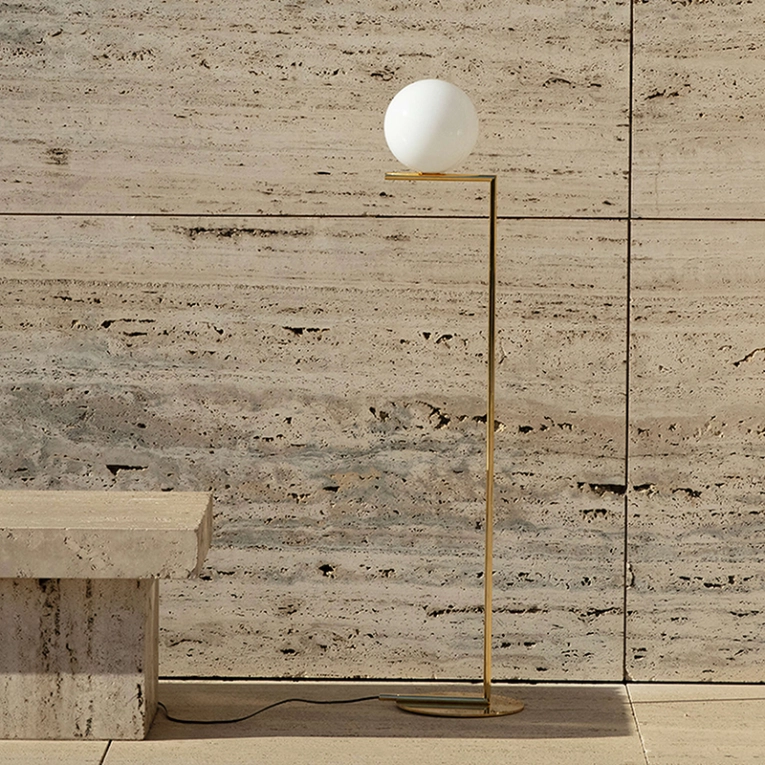 Lampadaire IC F1 10 ANNIVERSARY or 24 k Or 24 carats FLOS