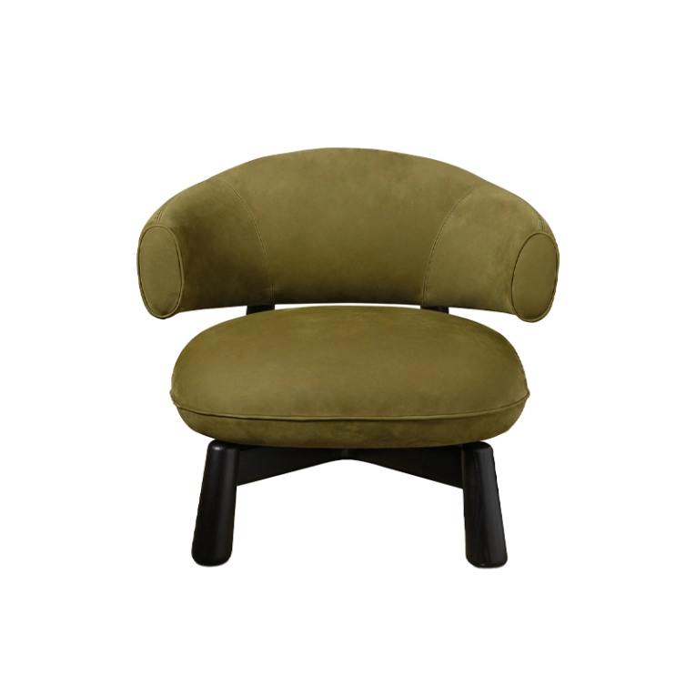Fauteuil OLAF Olive BAXTER MADE IN ITALY