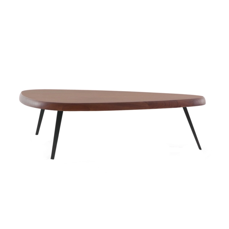 Table basse 527 MEXIQUE H 31 Noyer CASSINA
