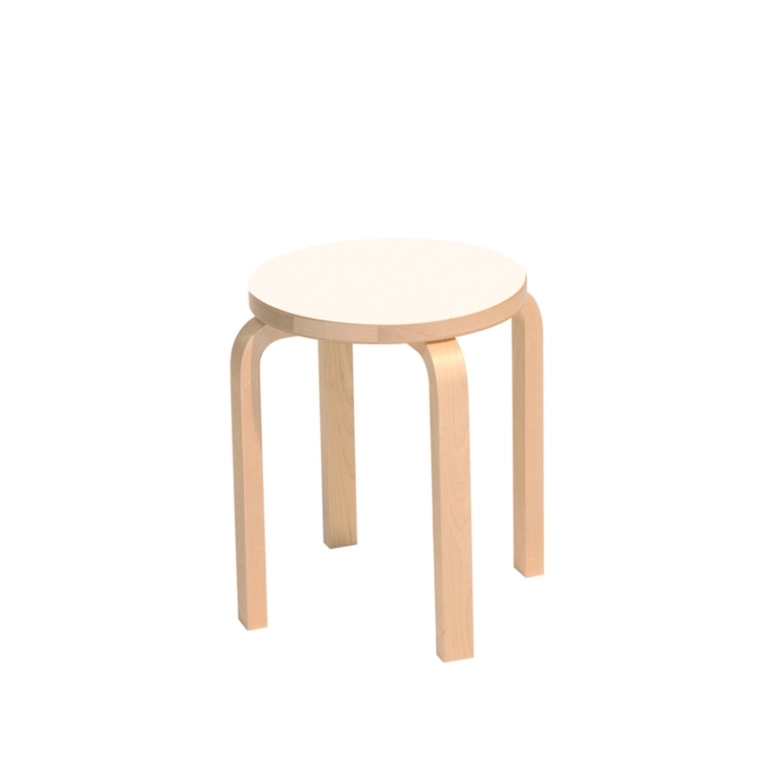 Siège enfant NE 60 tabouret enfant Laminé blanc ARTEK