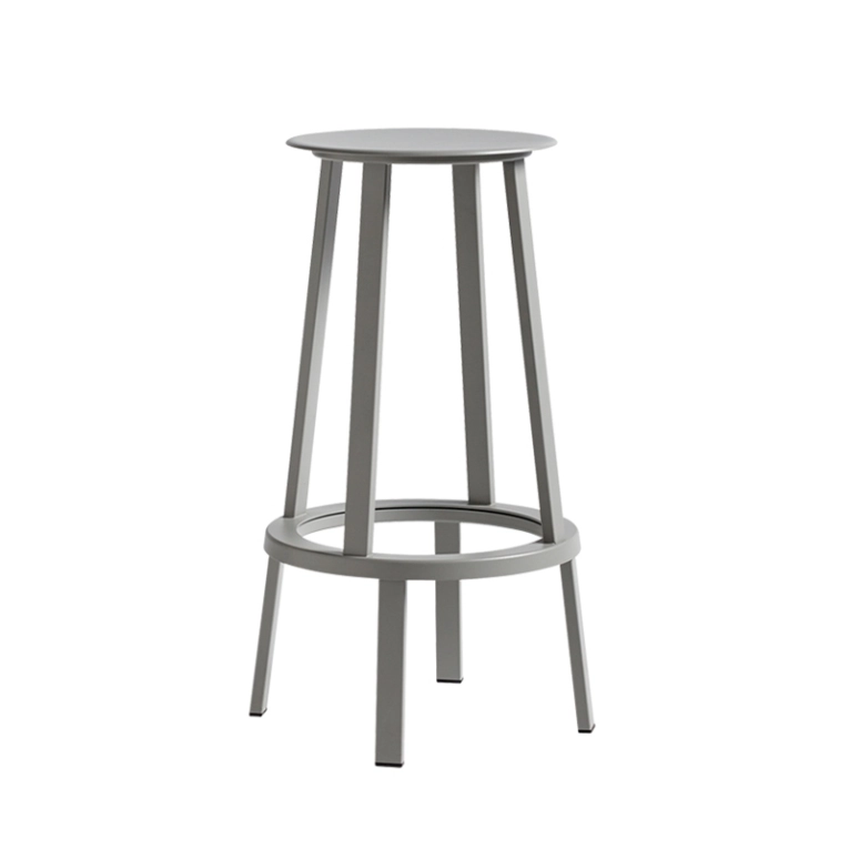 Tabouret haut REVOLVER Gris HAY